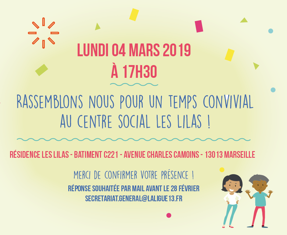 Inauguration du Centre Social Les Lilas - 13013, le 4 mars